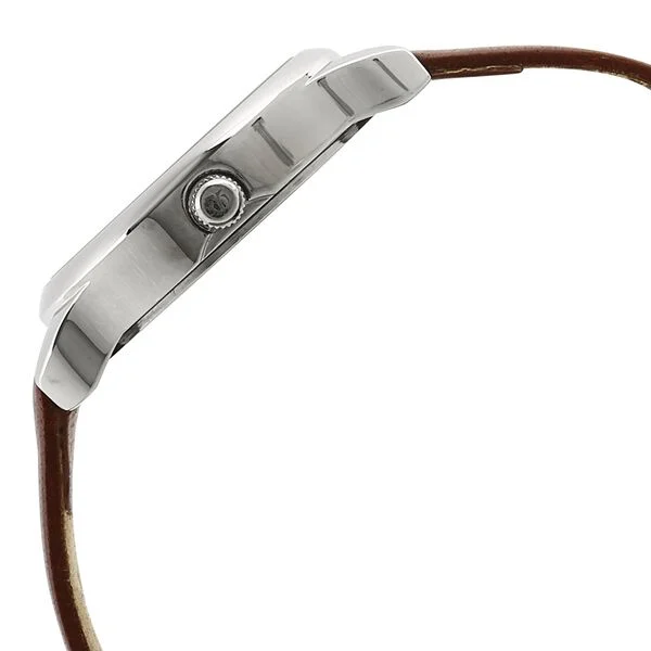 Titan Women's Chic minimalist watch with Black dial and leather strap - Image 3