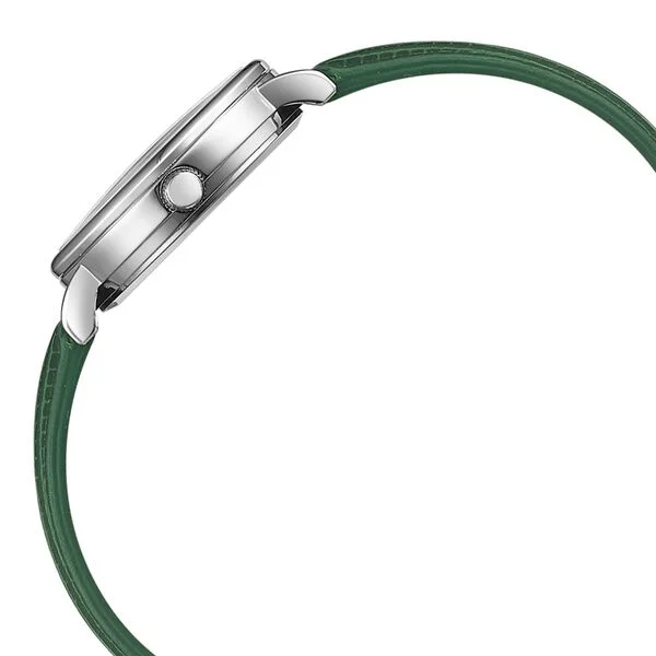 Poze by Sonata Quartz Analog Green Dial PU Leather Strap Watch for Women - Image 4