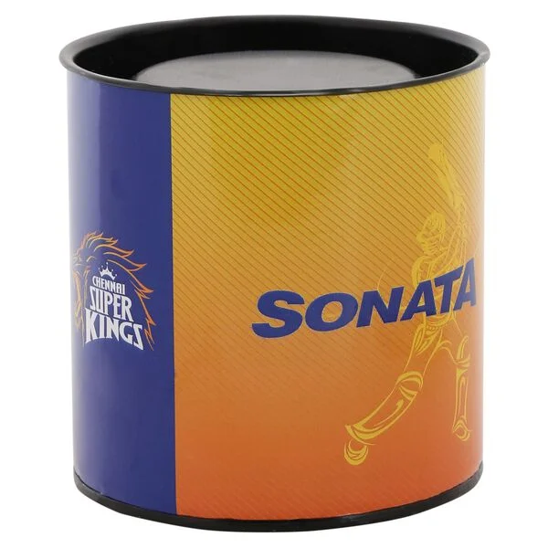 Sonata CSK Quartz Analog Blue Dial Leather Strap Unisex Watch - Image 6