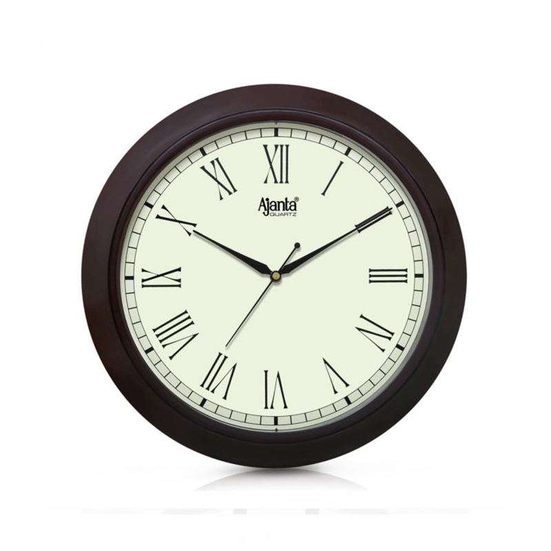 1-Wall-Clock-–-Fancy-Clock-–-2907-–-Roman-Matt-Brown