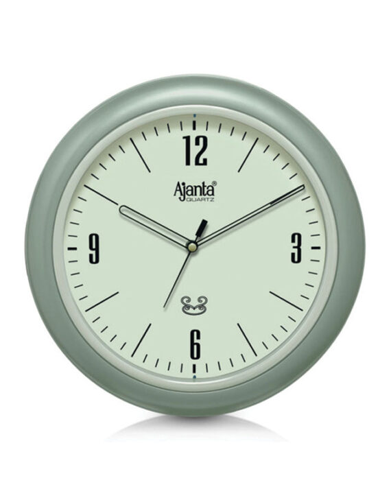 1-Wall-Clock-–-Simple-Clock-–-1237-–-Silver