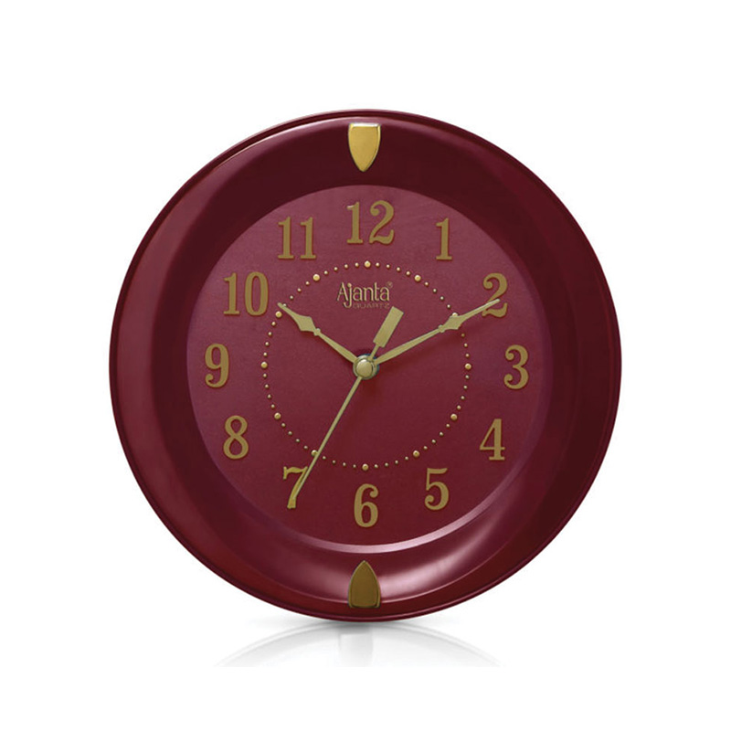 1-Wall-Clock-–-Simple-Clock-–-1267-–-Brown
