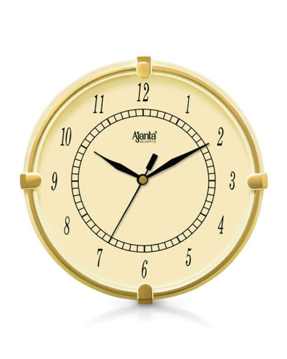 1-Wall-Clock-–-Simple-Clock-–-411-–-Ivory