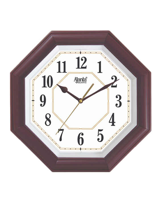 1-wall-clock-fancy-clock-4057-brown