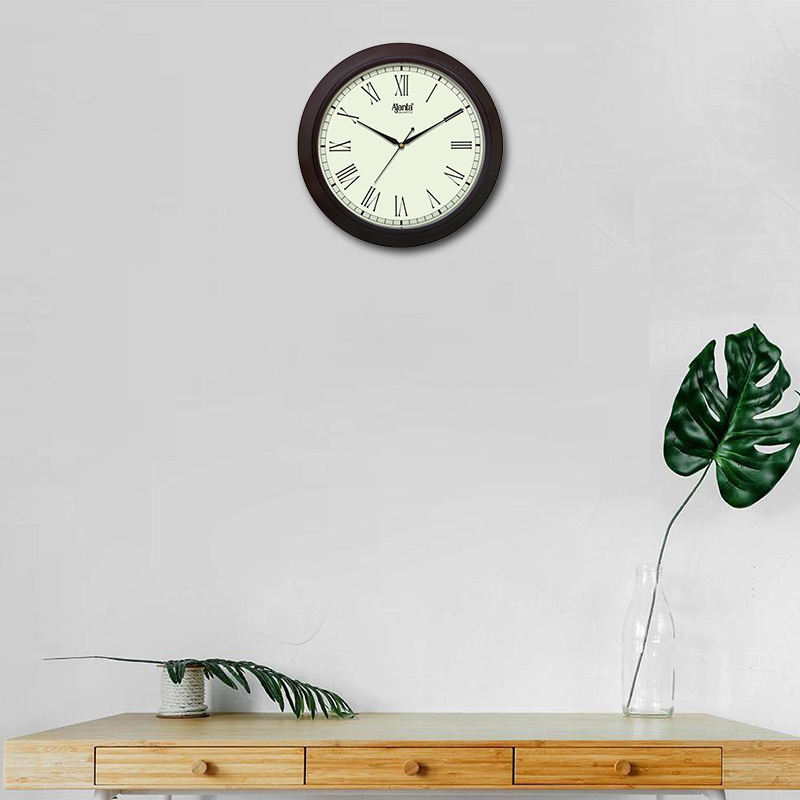 2-Wall-Clock-–-Fancy-Clock-–-2907-–-Roman-Matt-Brown