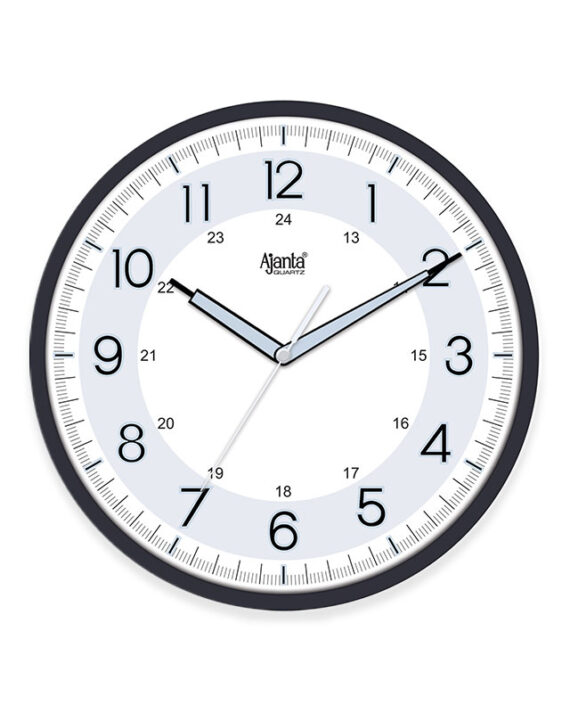 wall-clock-designer-clock-2937-matt-black-1